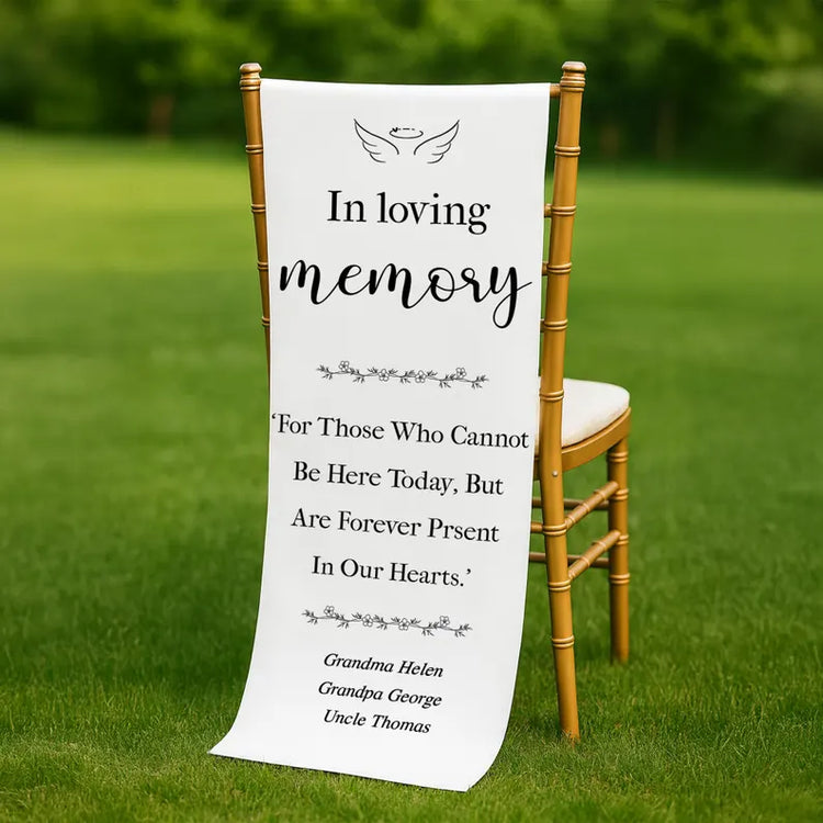 Custom Memorial Signs