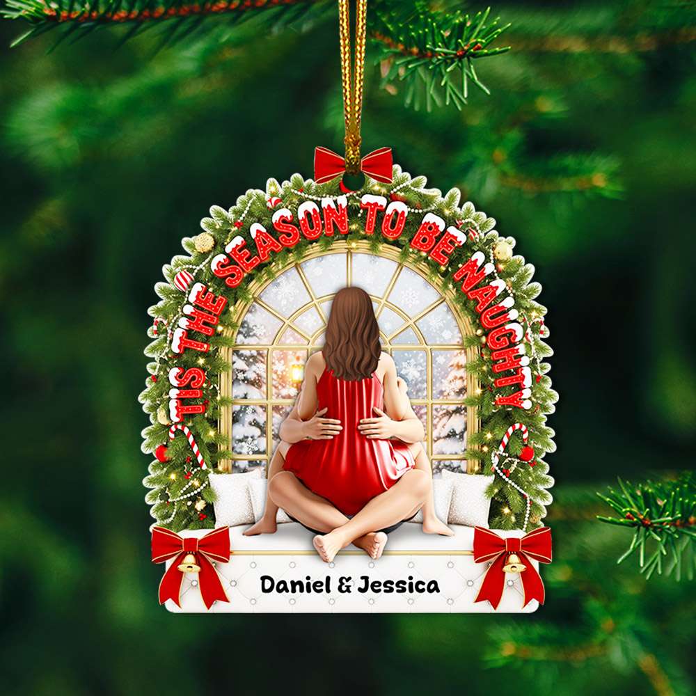 Spicy Couple Ornament - Personalized Christmas Gifts For Couple