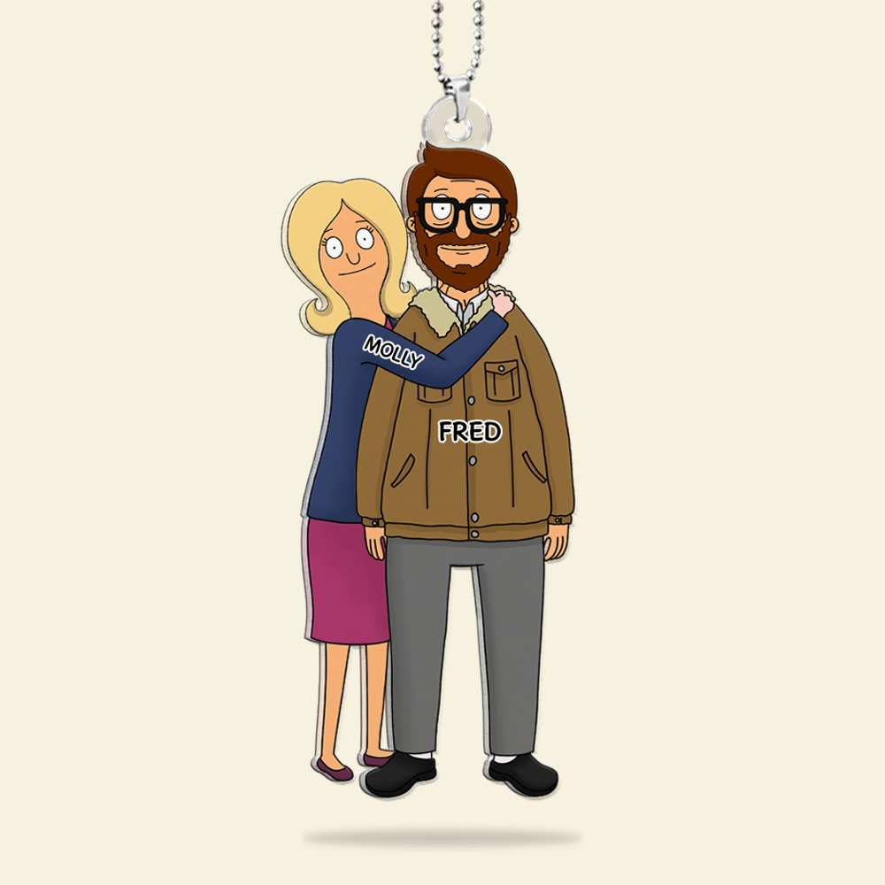 Personalized Gifts For Couple Car Ornament