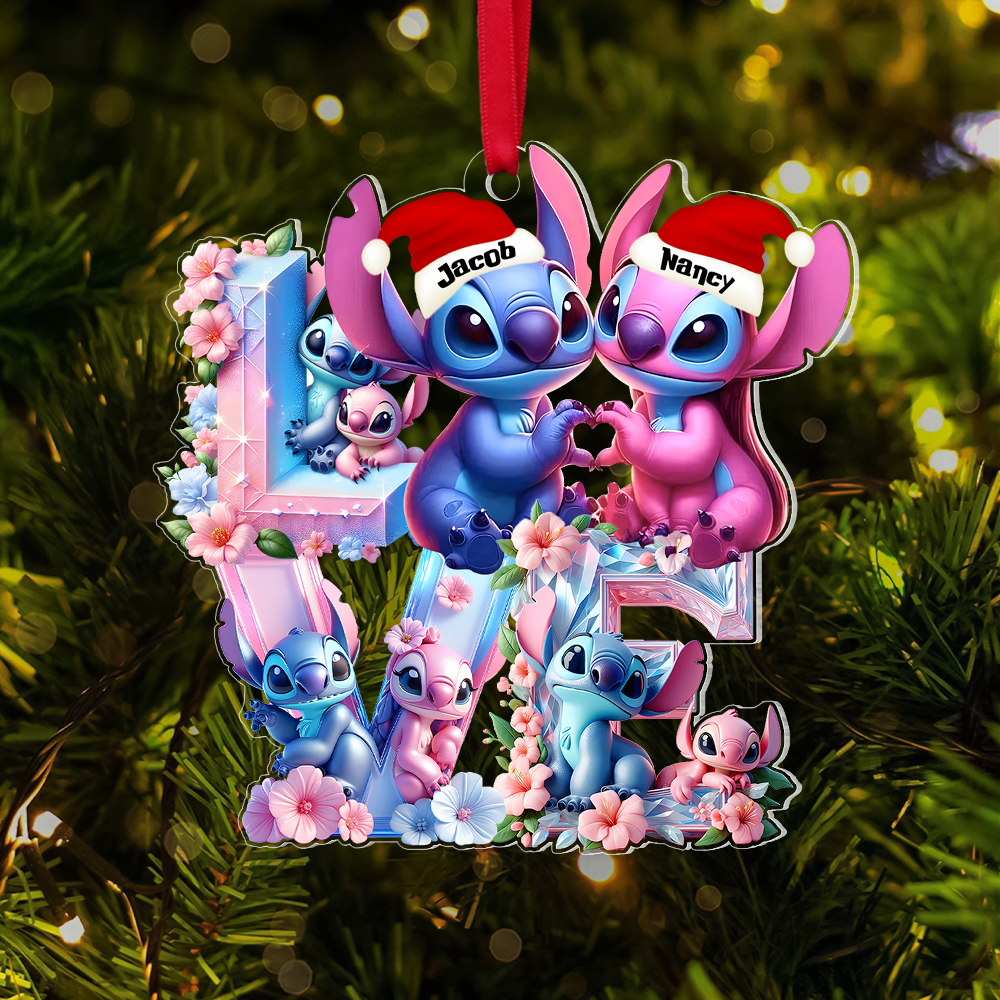 Personalized Gifts For Couple Christmas Ornament