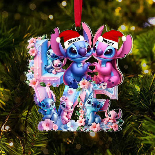 Personalized Gifts For Couple Christmas Ornament