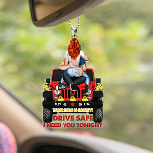 Personalized Gifts For Couple Car Ornament