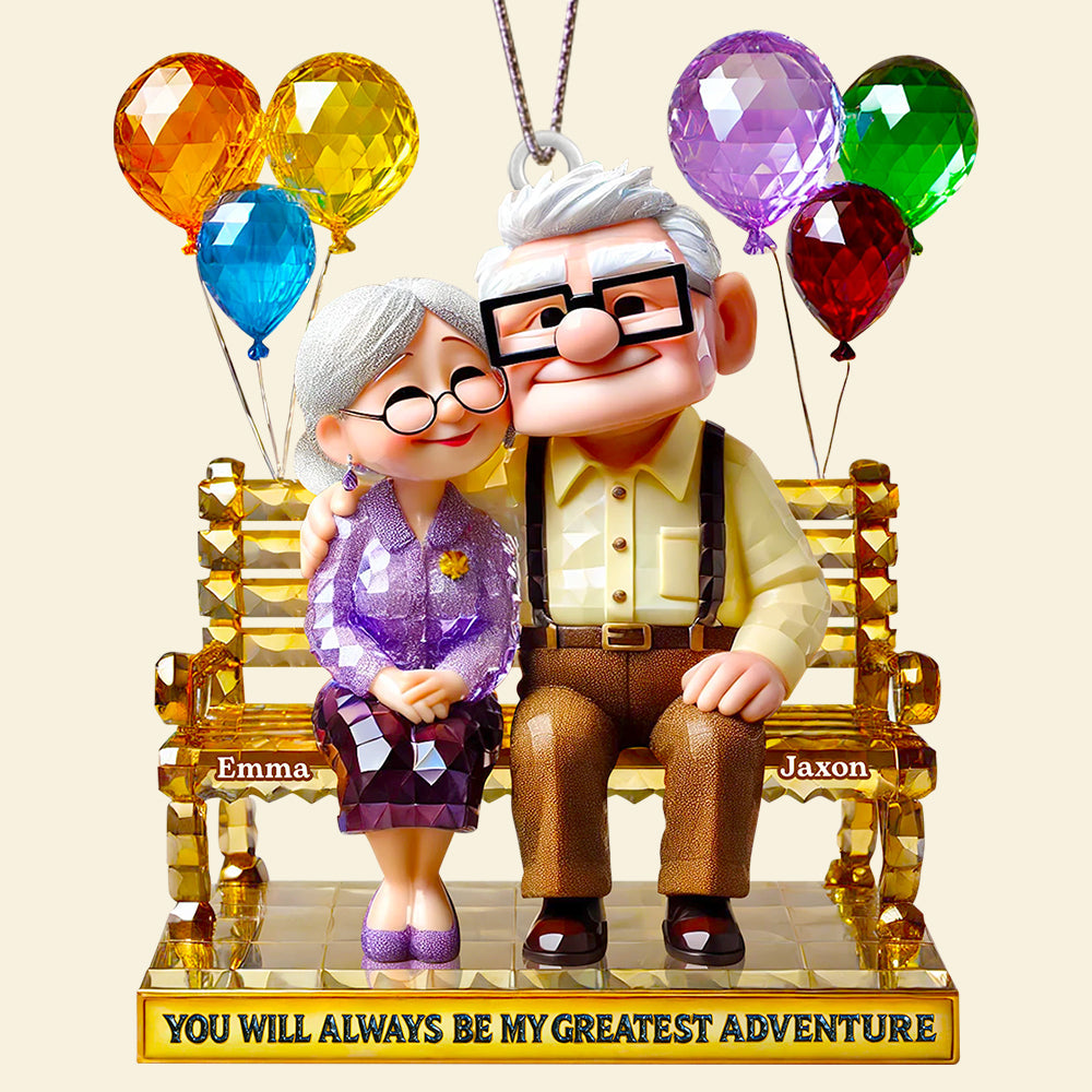 Christmas Romantic Couple Ornament Personalized Gifts For Couple