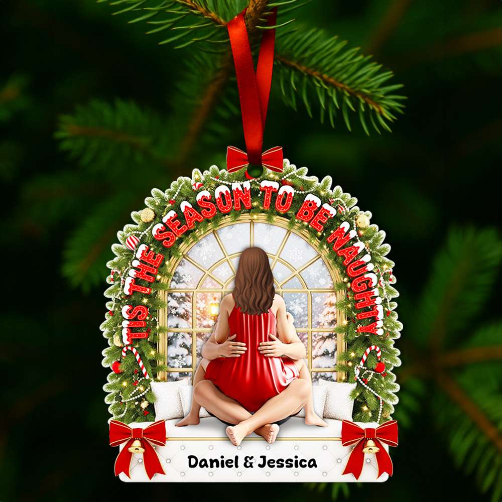 Spicy Couple Ornament - Personalized Christmas Gifts For Couple