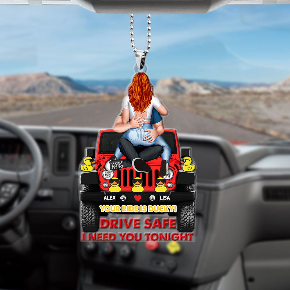 Personalized Gifts For Couple Car Ornament
