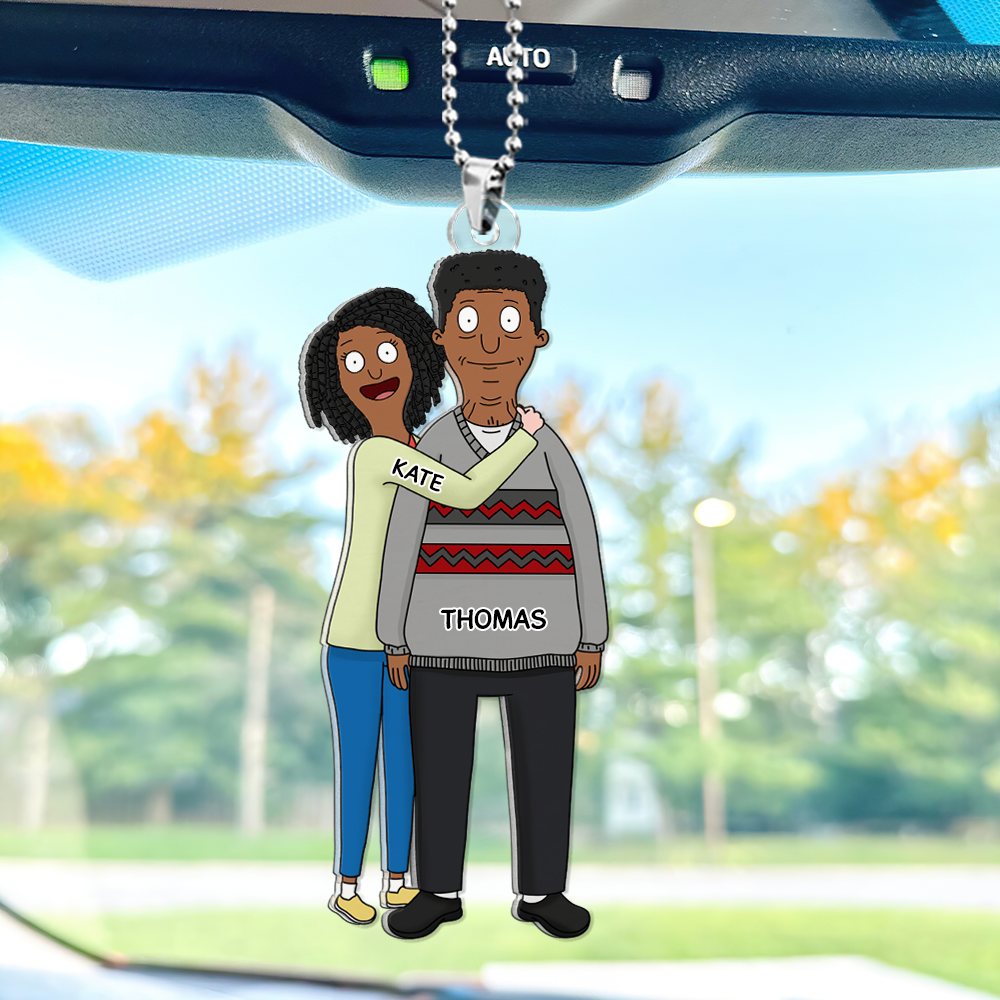 Personalized Gifts For Couple Car Ornament
