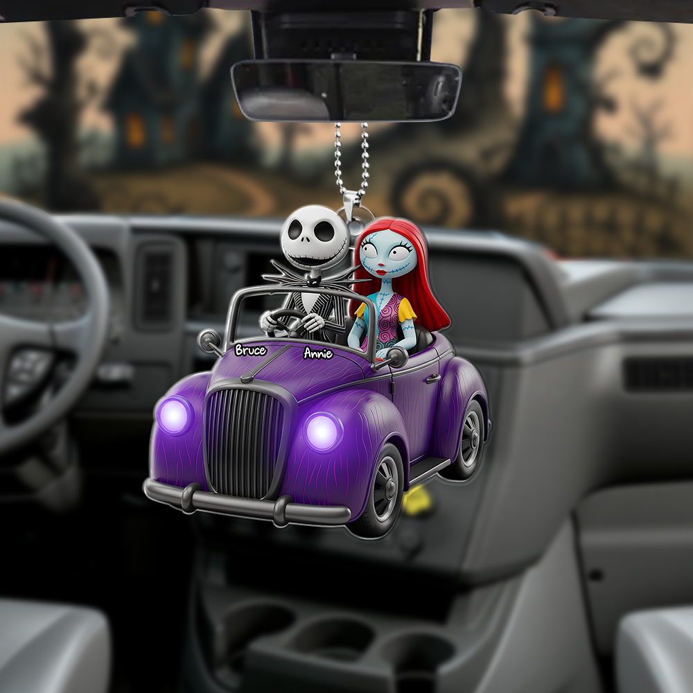 Forever Ride Car Ornament Personalized Gifts For Couple
