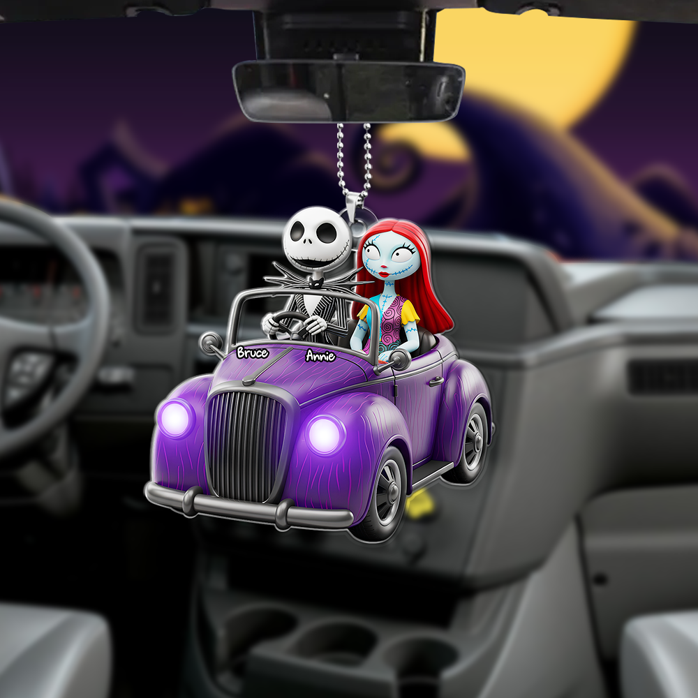 Forever Ride Car Ornament Personalized Gifts For Couple