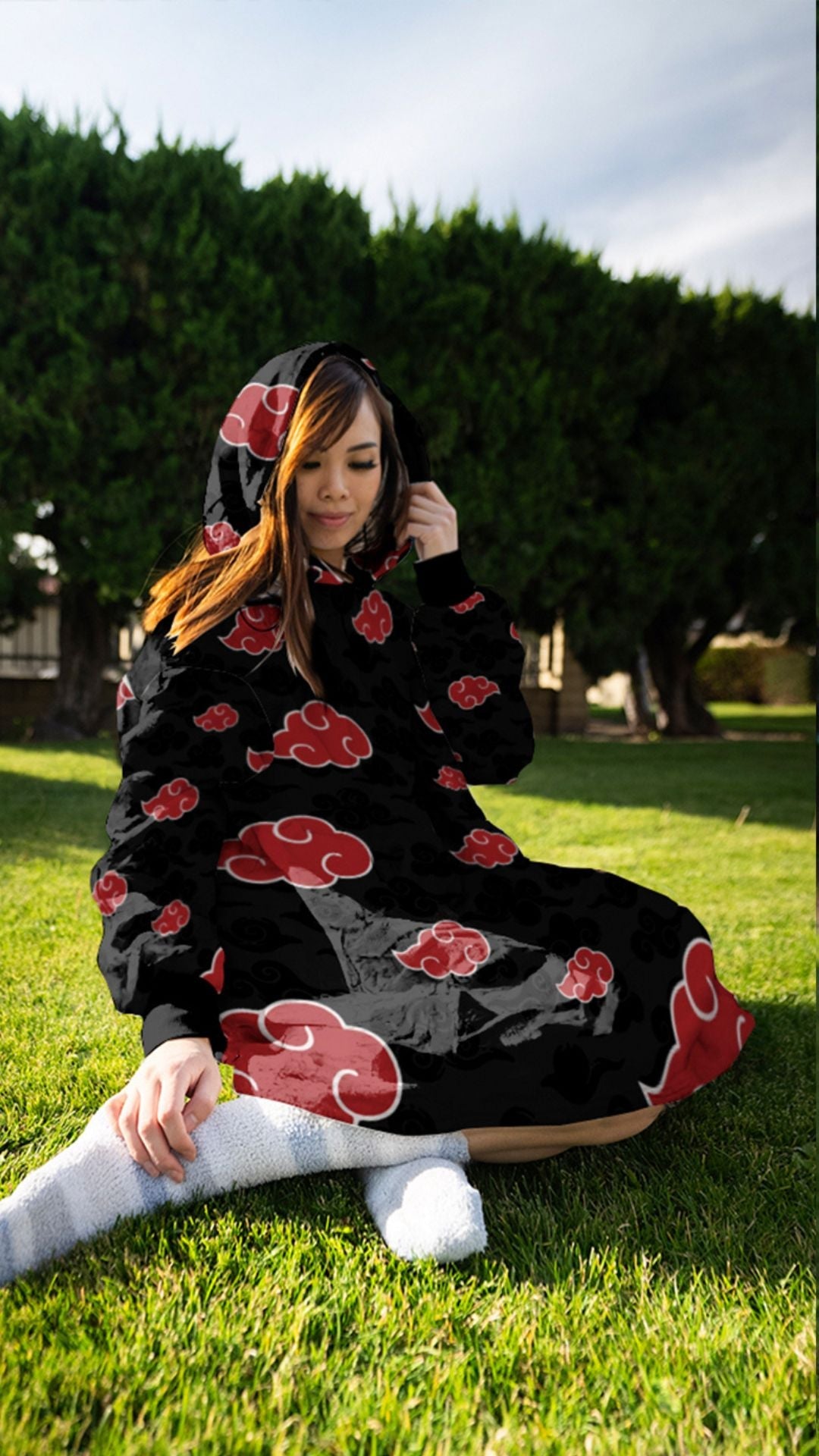 Akatsuki Hoodie Blanket