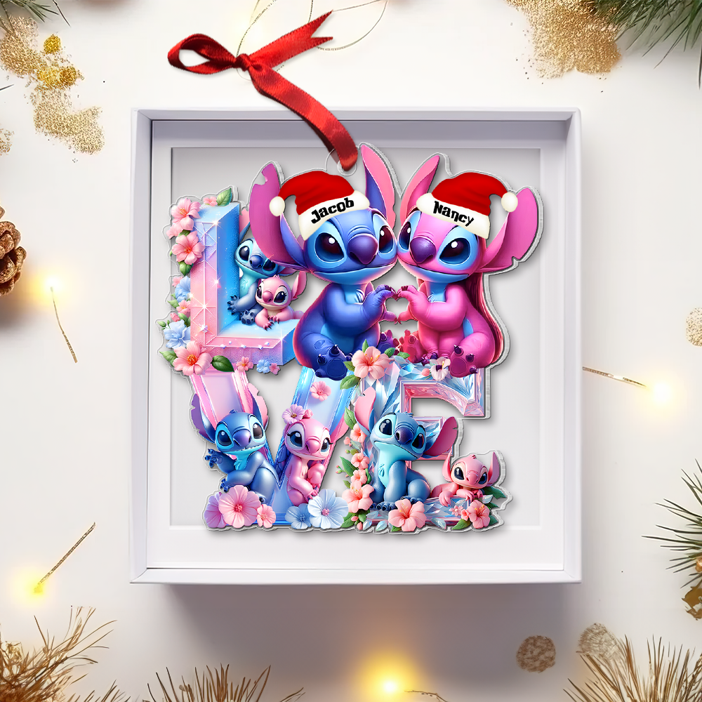 Personalized Gifts For Couple Christmas Ornament