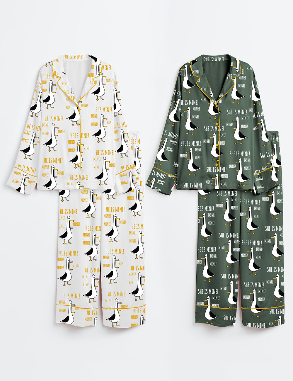 Women's He Is Mine She Is Mine Pajama Set