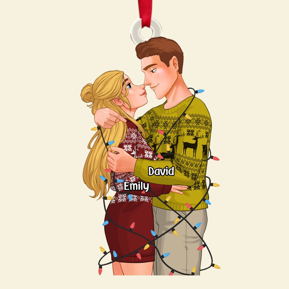 Personalized Gifts For Couple Christmas Ornament