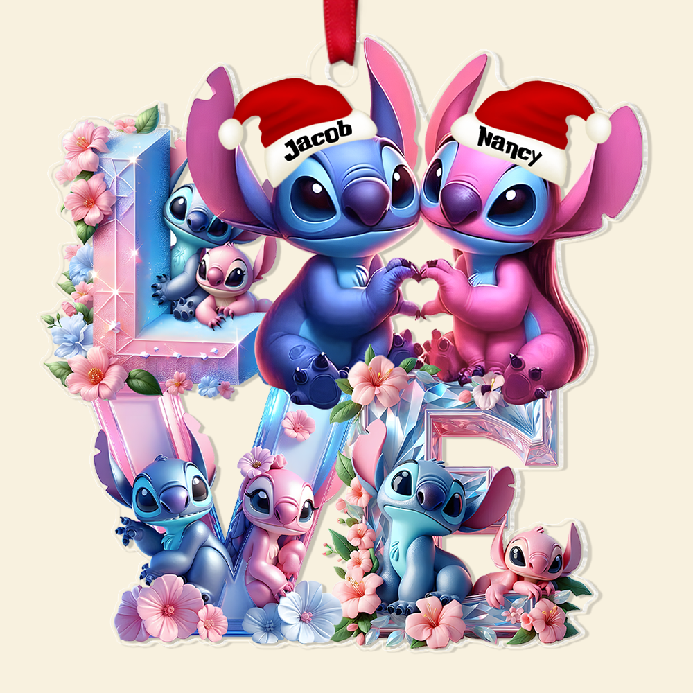 Personalized Gifts For Couple Christmas Ornament