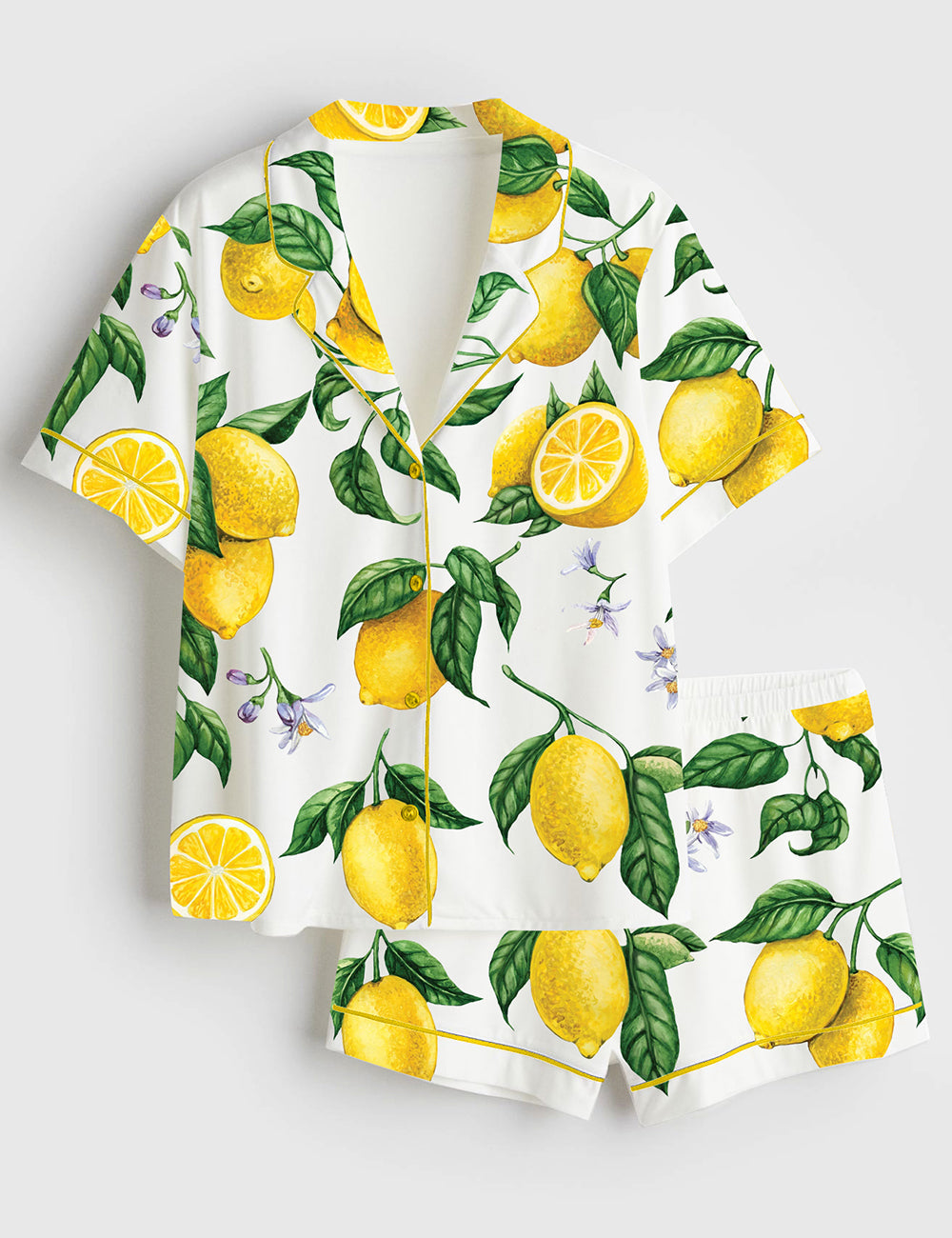 Women's Lemon Pajama Set