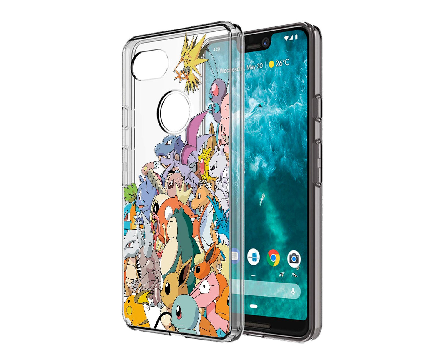 All Pocket Monsters phone case for iPhone Gifts Clear Cell Silicone Cover