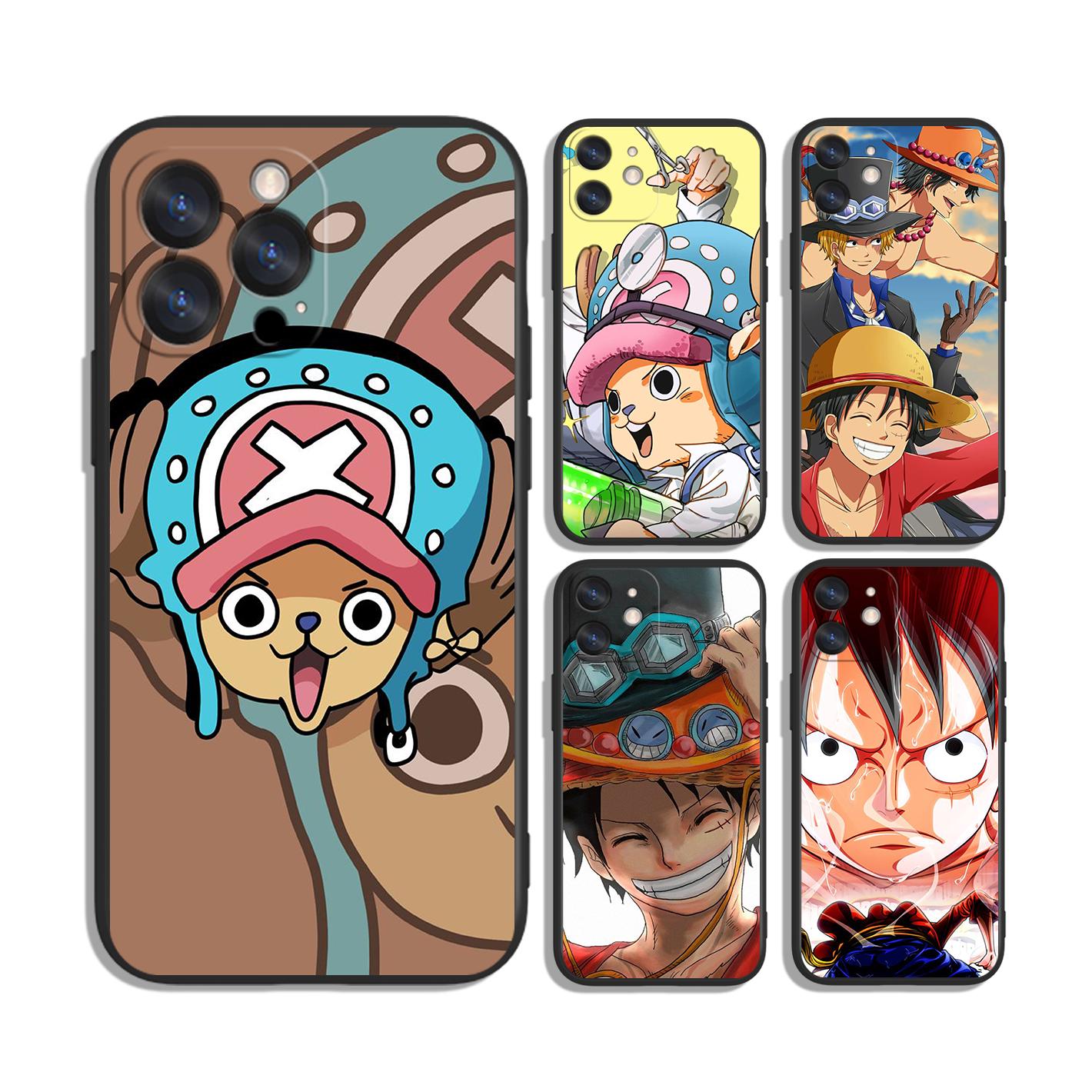 Anime Shonen Ocean Journey Straw Crew World phone case for iPhone – Protective and Stylish - Fits Most Models - Unique Printed Design