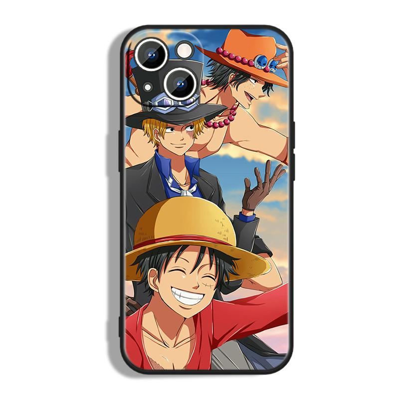 Anime Shonen Ocean Journey Straw Crew World phone case for iPhone – Protective and Stylish - Fits Most Models - Unique Printed Design