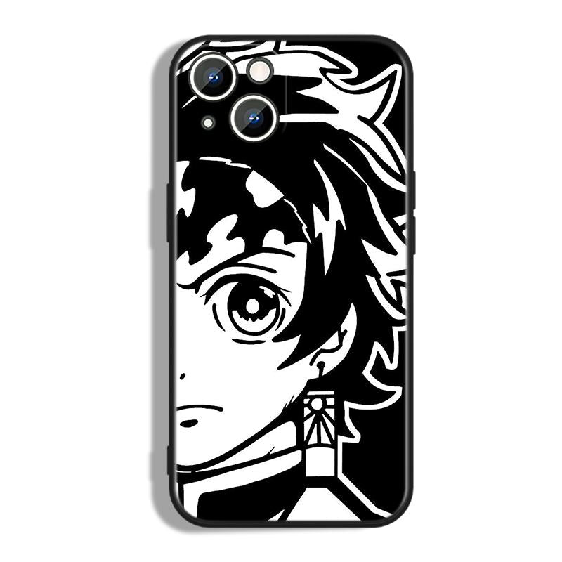 Breath of Anime Demon Night Phone Case for iPhone – Protective and Stylish - Fits Most Models - Unique Printed Design