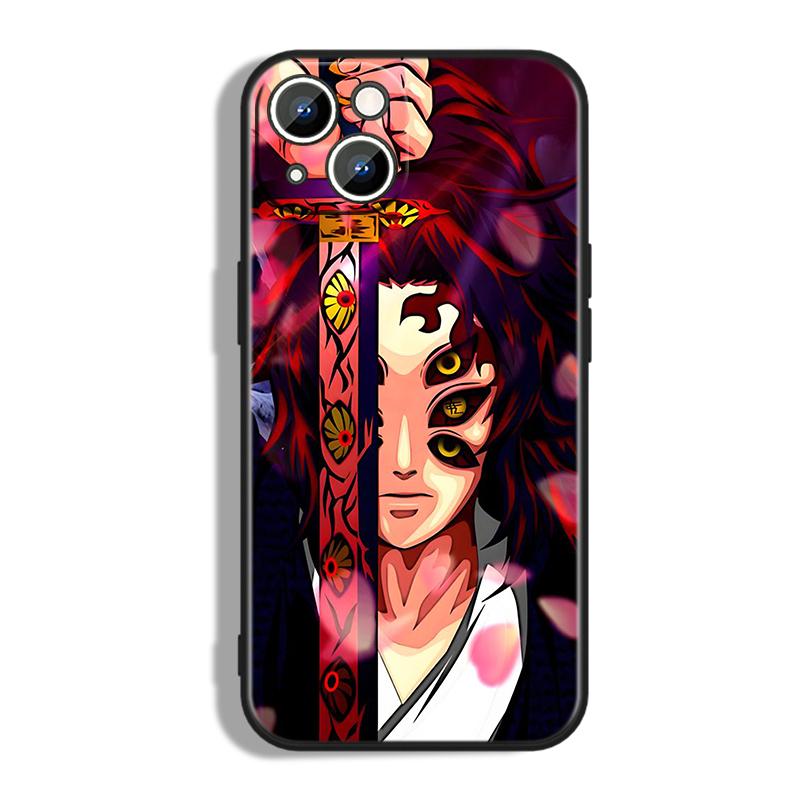 Breath of Anime Demon Night Phone Case for iPhone – Protective and Stylish - Fits Most Models - Unique Printed Design