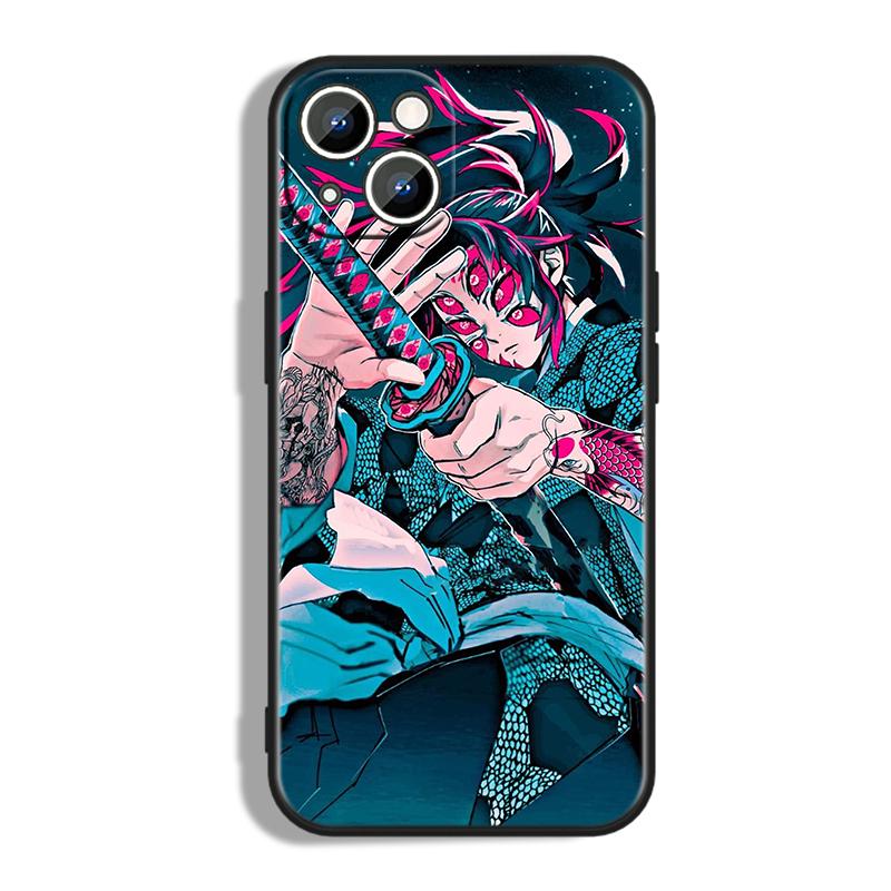 Breath of Anime Demon Night Phone Case for iPhone – Protective and Stylish - Fits Most Models - Unique Printed Design