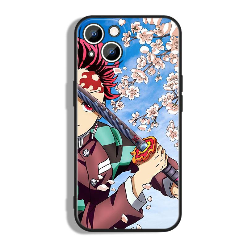 Breath of Anime Demon Night Phone Case for iPhone – Protective and Stylish - Fits Most Models - Unique Printed Design