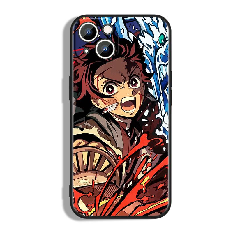 Breath of Anime Demon Night Phone Case for iPhone – Protective and Stylish - Fits Most Models - Unique Printed Design