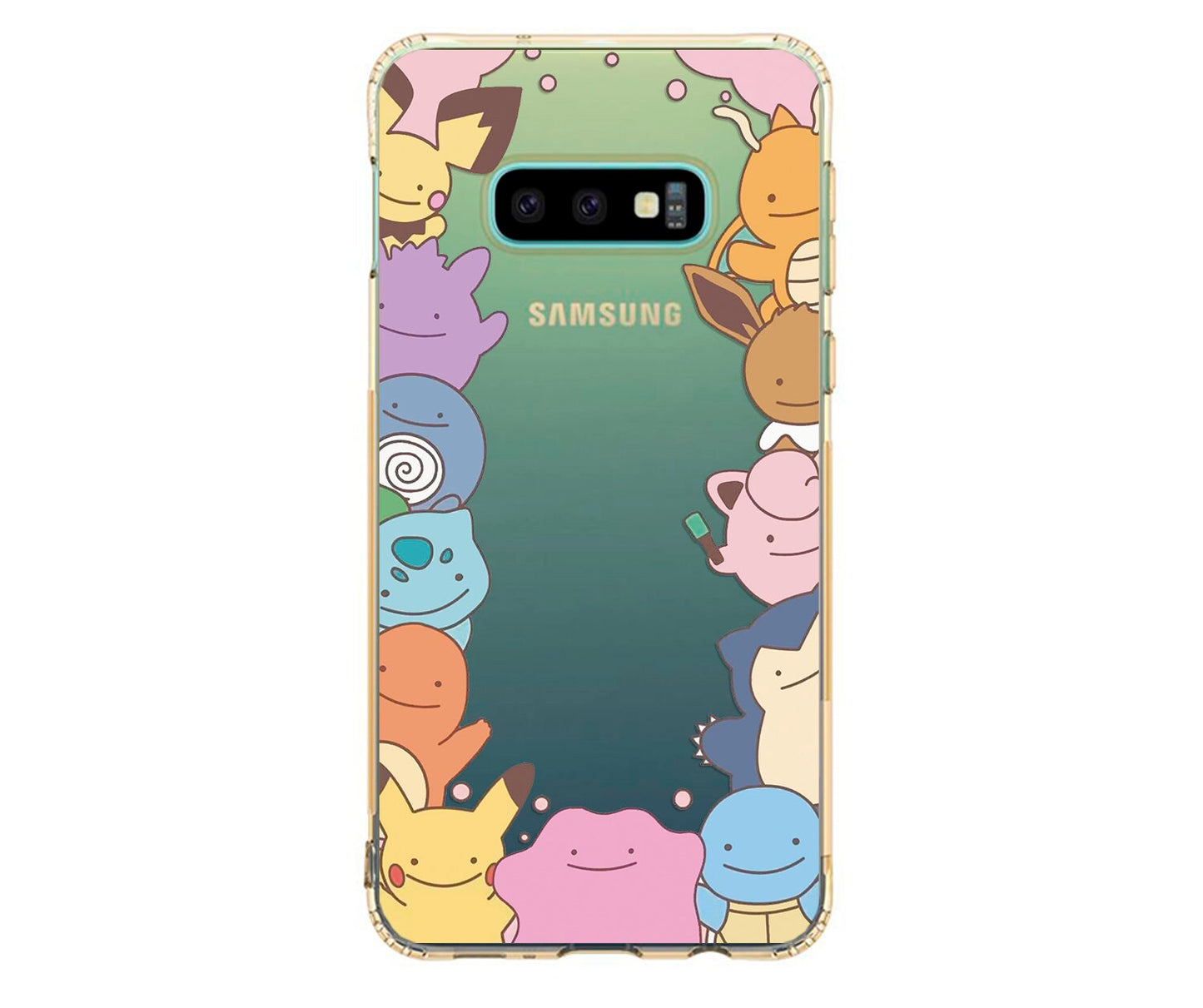 Cute Japan Monster Case, Japan Clear Protective Phone Case for iPhone