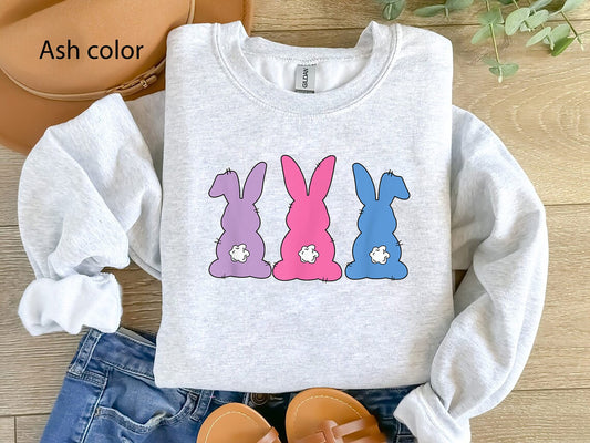 Easter Bunny Peeps Sweatshirt, Easter Shirt, easter Shirt, Cute Easter Gift, Kids Easter Shirt, Peeps Shirt, Easter Family Tee sweatshirt