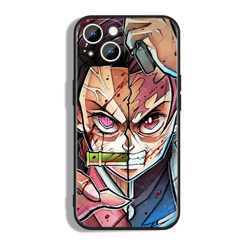 Epic Anime Combat Look Phone Case for iPhone – Protective and Stylish - Fits Most Models - Unique Printed Design