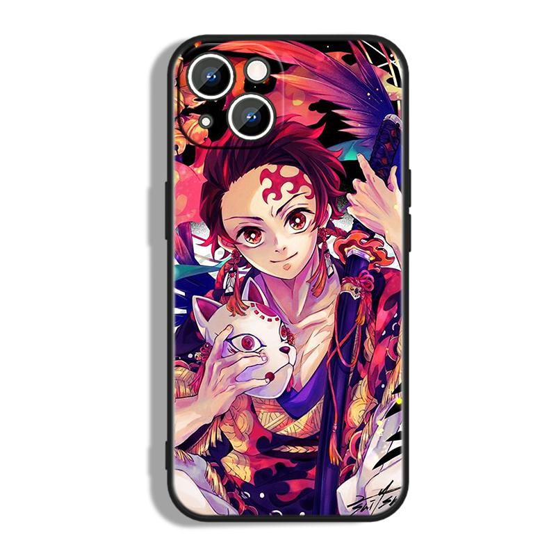 Epic Anime Combat Look Phone Case for iPhone – Protective and Stylish - Fits Most Models - Unique Printed Design