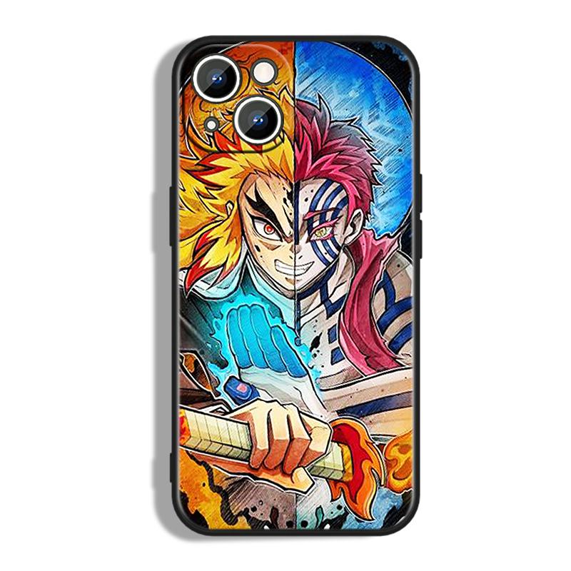 Epic Anime Combat Look Phone Case for iPhone – Protective and Stylish - Fits Most Models - Unique Printed Design