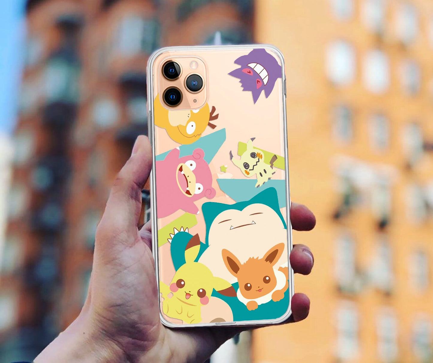 Funny Gifts Clear Cell Phone Case Japan Anime case Phone