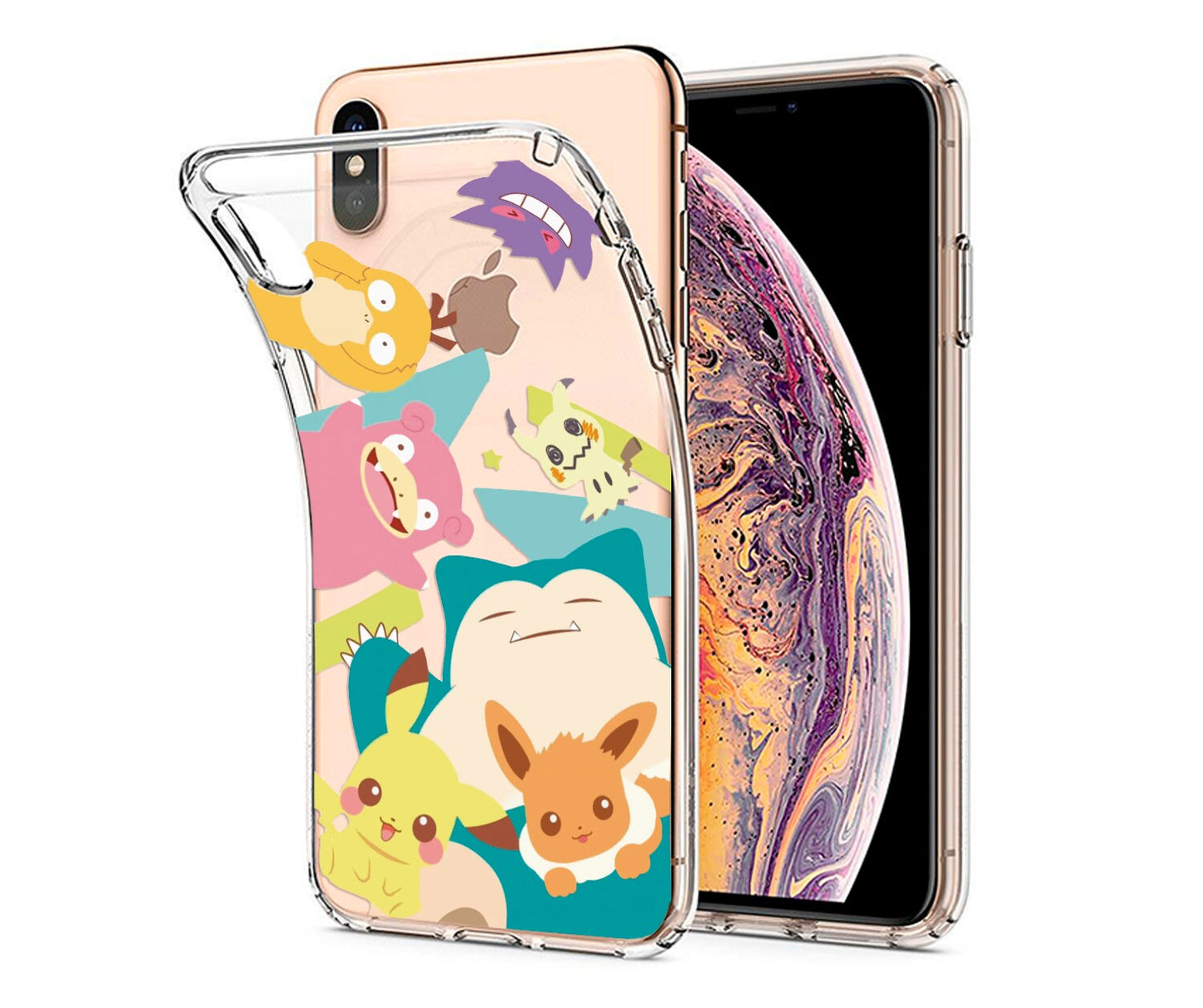 Funny Gifts Clear Cell Phone Case Japan Anime case Phone