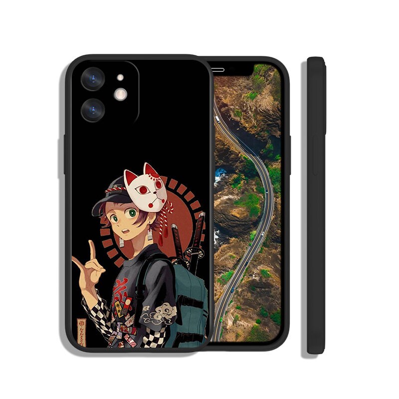 Japanese anime manga protective phone case for iPhone