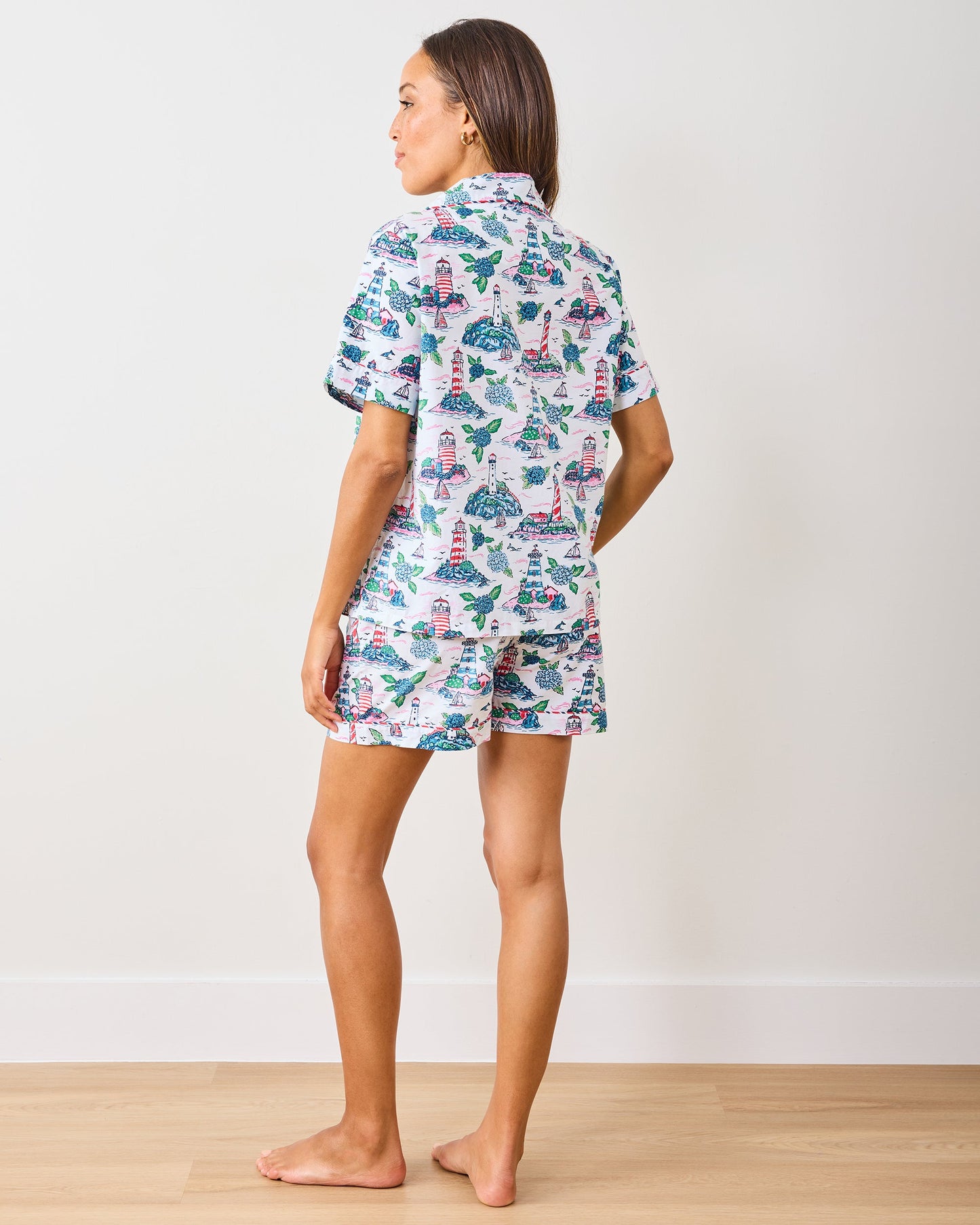 Lighthouse Keeper - Short Pajamas Set - Cloud