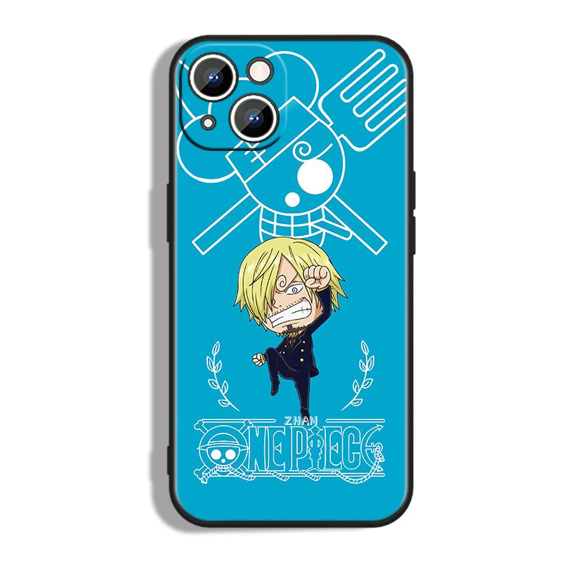 Ocean Voyage Anime Shonen Pirate World Phone Case for iPhone – Protective and Stylish - Fits Most Models - Unique Printed Design