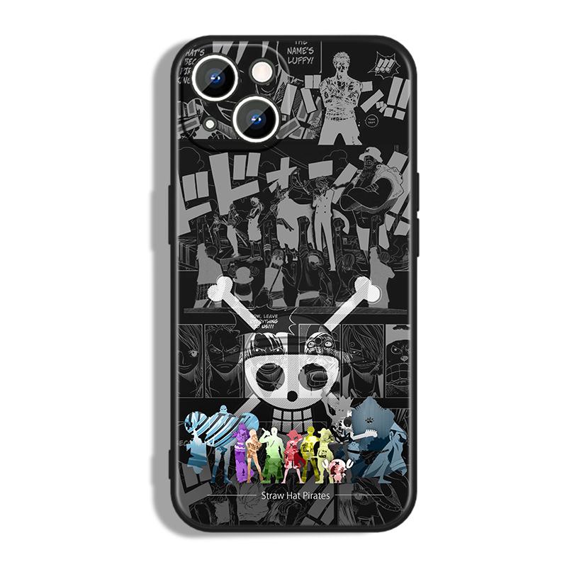 Pirate Legends Anime Crew Adventure World Phone Case for iPhone – Protective and Stylish - Fits Most Models - Unique Printed Design