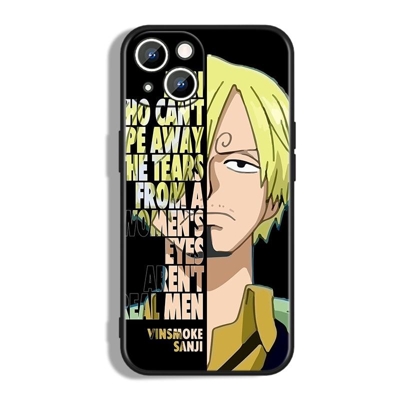Pirate Legends Anime Crew Adventure World Phone Case for iPhone – Protective and Stylish - Fits Most Models - Unique Printed Design
