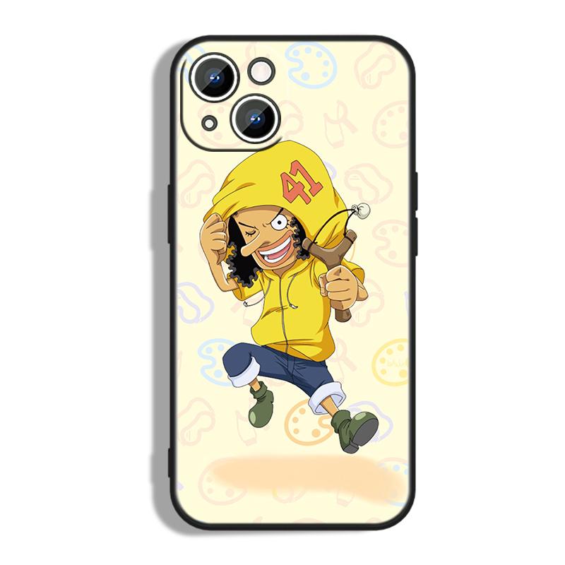 Straw Hat Adventure Anime Pirate Crew Phone Case for iPhone & Samsung – Protective and Stylish - Fits Most Models - Unique Printed Design