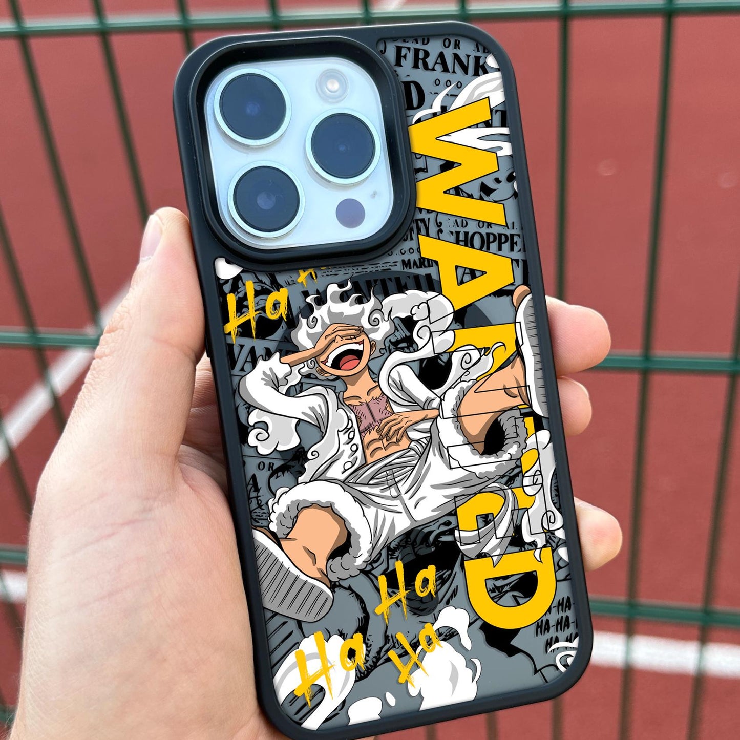Wanted Poster Laugh, Wanted Art Phone Case for iPhone, Artistic Custom Design Case