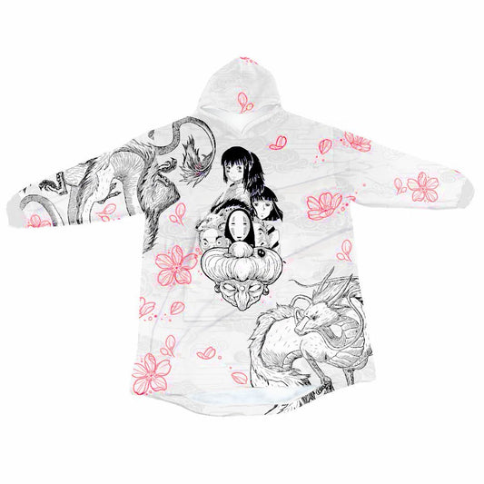 Ghibli Blend Hoodie Blanket