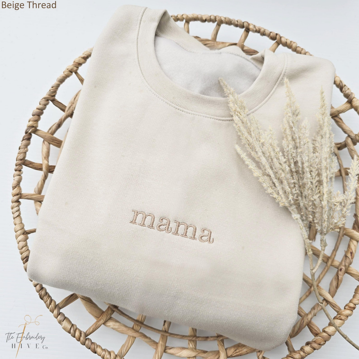 Embroidered Mom and Dad Matching Sweatshirts Mama Sweatshirt, Pregnancy Announcement, Mom Christmas gift for Mom