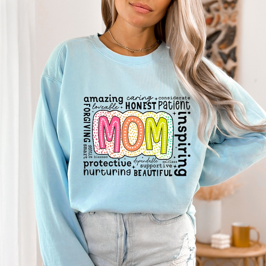 Ze is moeder shirt, retro-moeder shirt, gezegende moeder shirt, moeder shirt, moederleven shirt, Moederdag shirt, cadeau voor moeder, retro mamacitaten