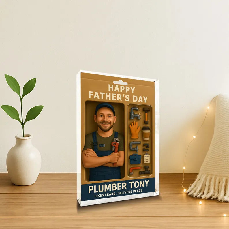 Personalized Father’s Day Gift –Celebrate Dad with a unique set of tools that fix leaks, solve problems, and deliver peace of mind every day