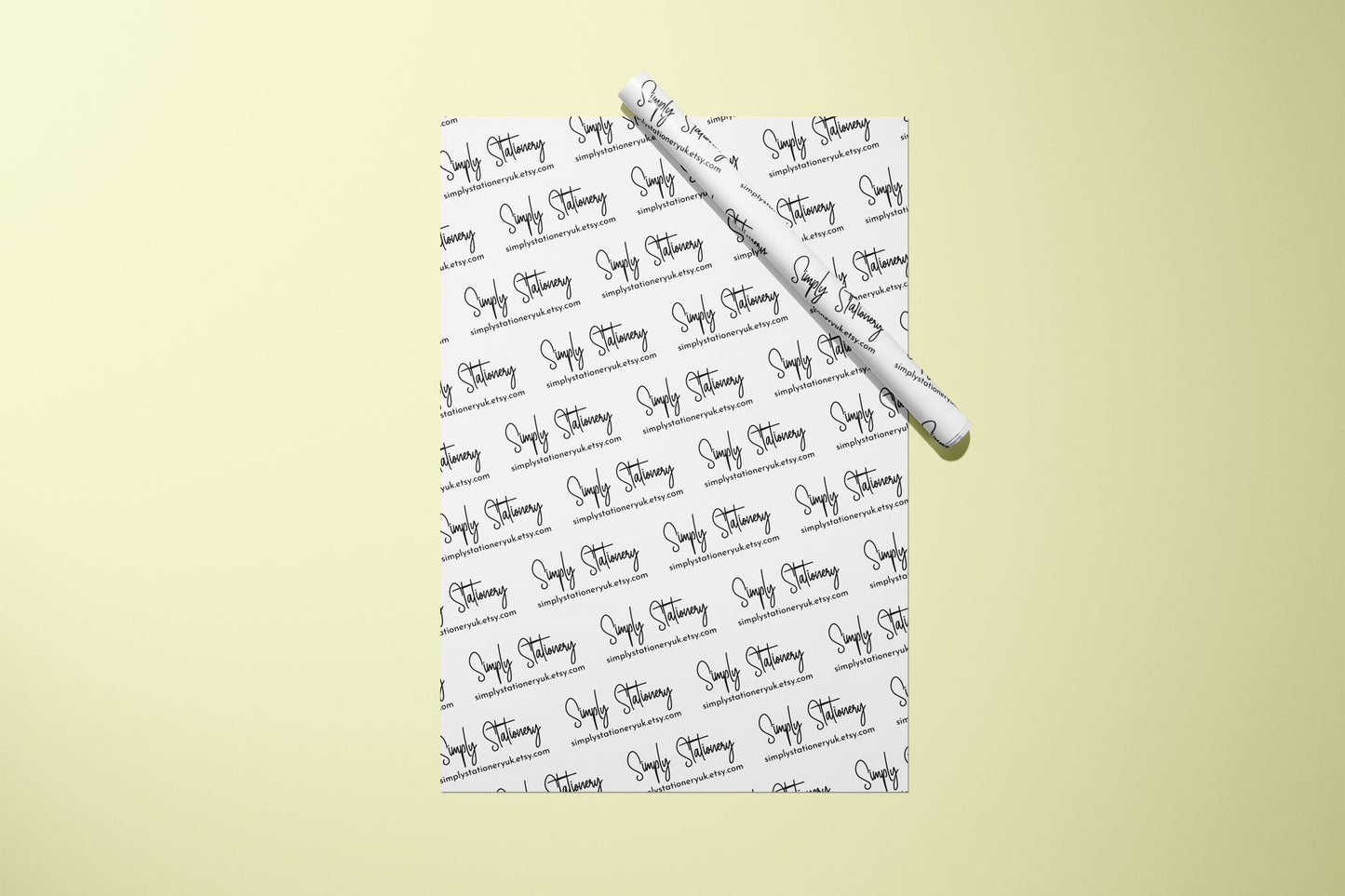 Personalised Wrapping Paper, Custom Gift Wrap, Customised Vellum Paper, Your Logo, Small Business, Packing Paper, Christmas Birthday Wedding