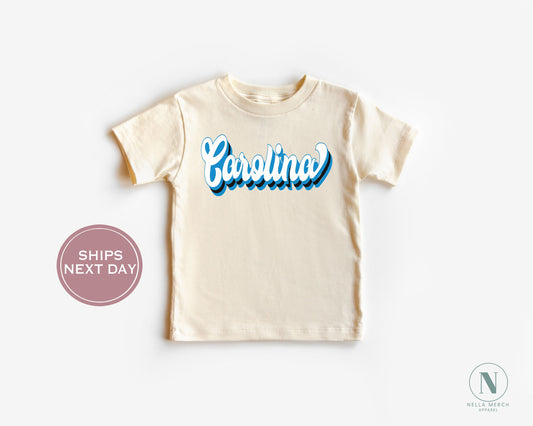 Retro Carolina Football Shirt, Vintage Carolina Football Shirt, Carolina Football Women Shirt, Carolina Football Toddler Shirt