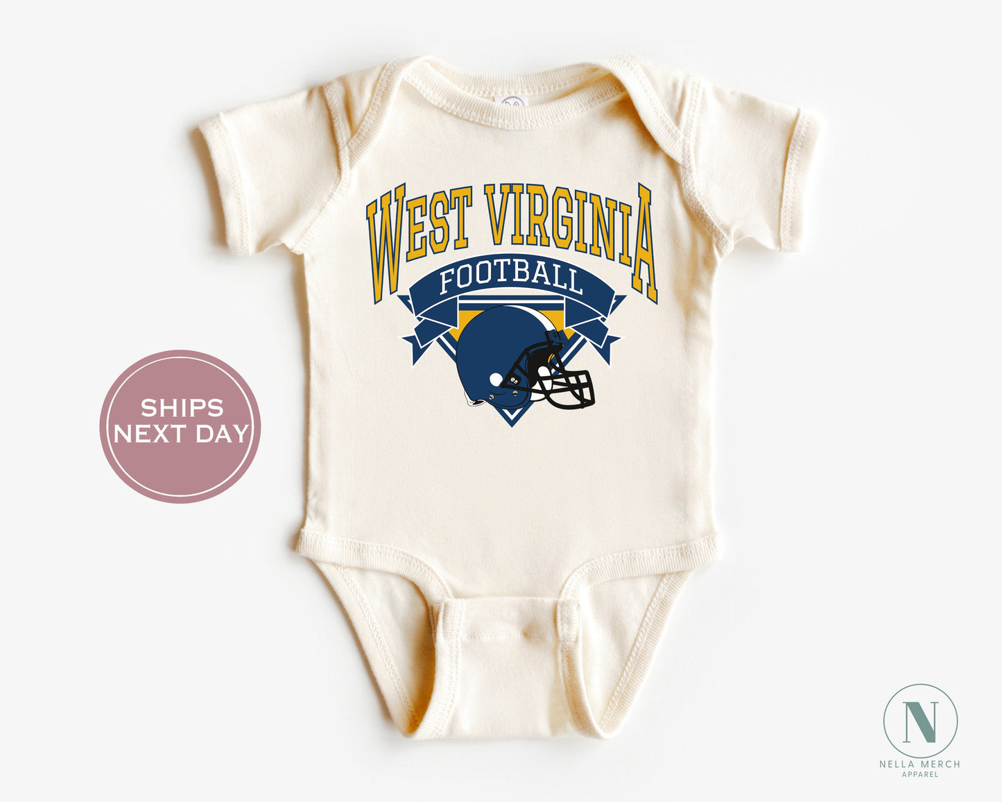 Retro West Virginia Football Shirt, Vintage West Virginia Football Tee, Morgantown West Virginia T-Shirt, College Football Shirt