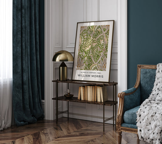 William Morris Poster, William Morris Print, William Morris Floral Art, Vintage Poster, Floral Print, Floral Vintage Print, Famous Painting