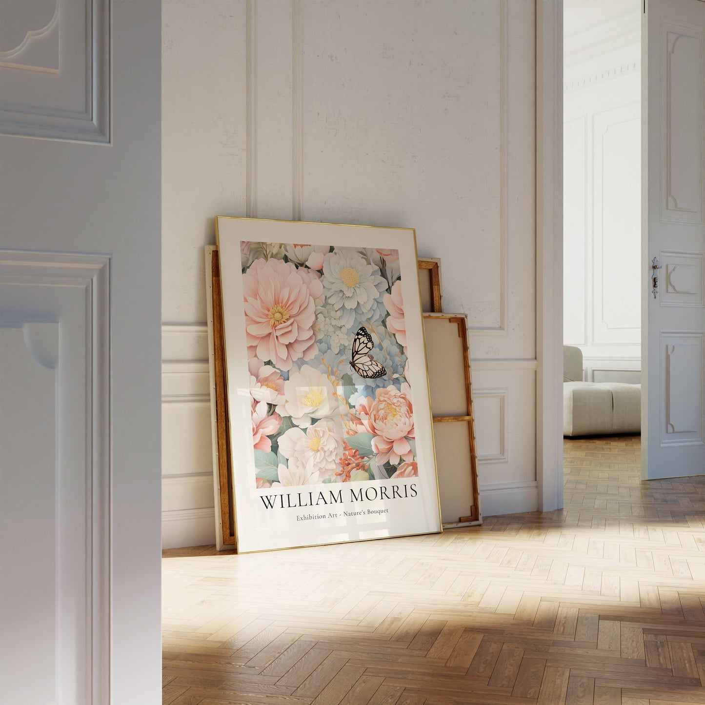 William Morris Poster | William Morris Print | Mid Century Modern Art  | Aesthetic Room Decor Flower Market Poster | Modern Wall Art