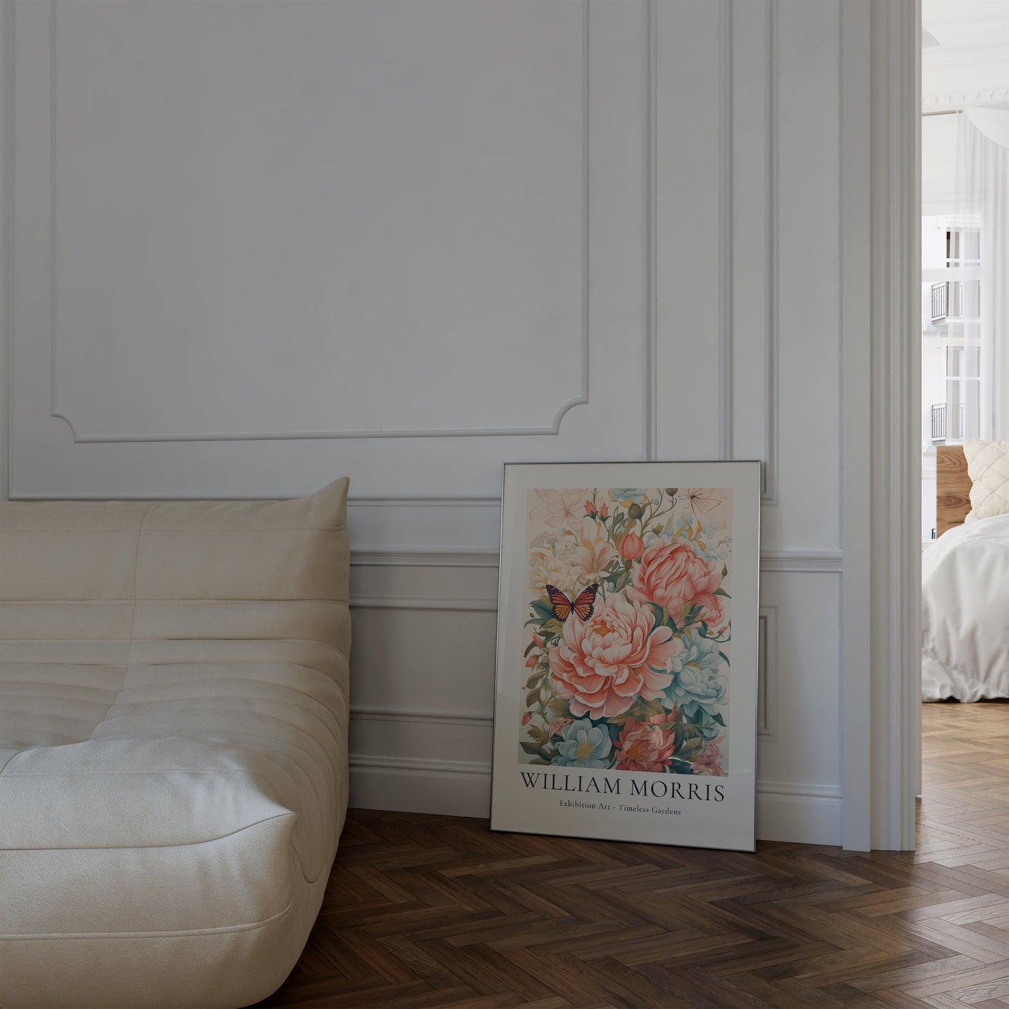 William Morris Poster | William Morris Print | Mid Century Modern Art  | Aesthetic Room Decor Flower Market Poster | Modern Wall Art